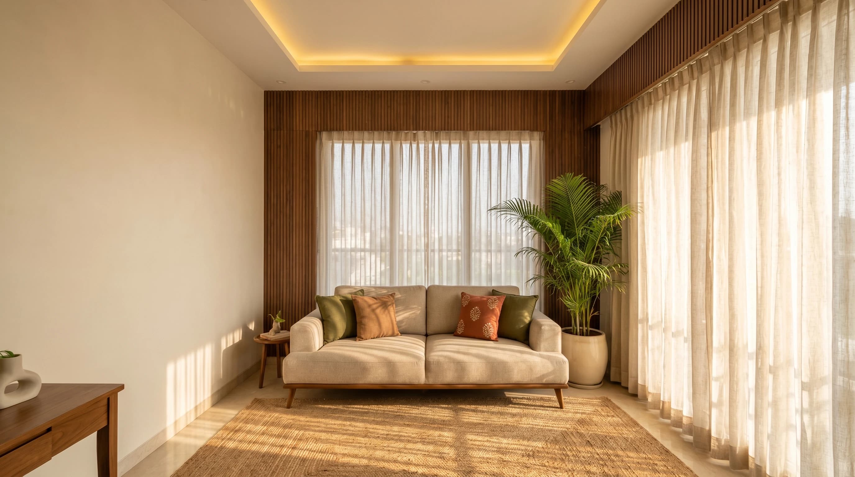 Premium turnkey interior design mockup by Junaid Home Interiors
